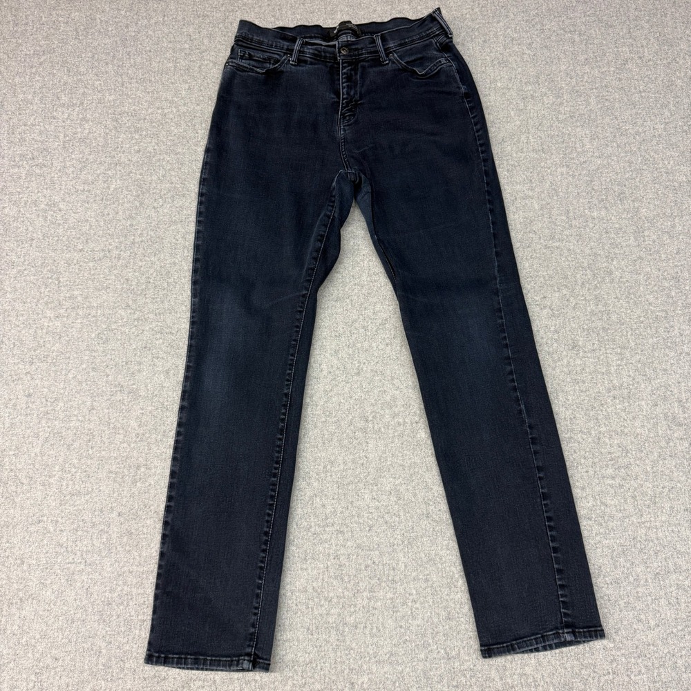 Levi's 512 Perfectly Slimming Skinny Jeans Size 10 Dark Wash Blue Denim 1621